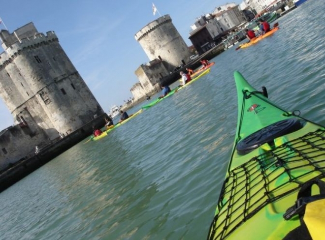  Dos recorridos en kayak por La Rochelle 